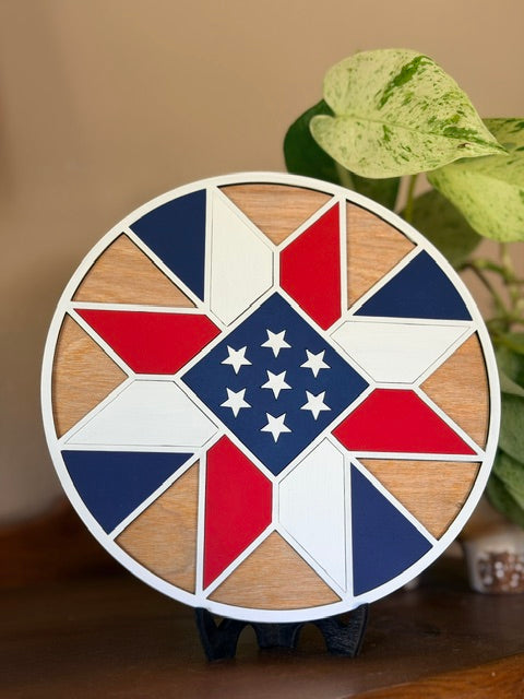 Patriotic Barn Star