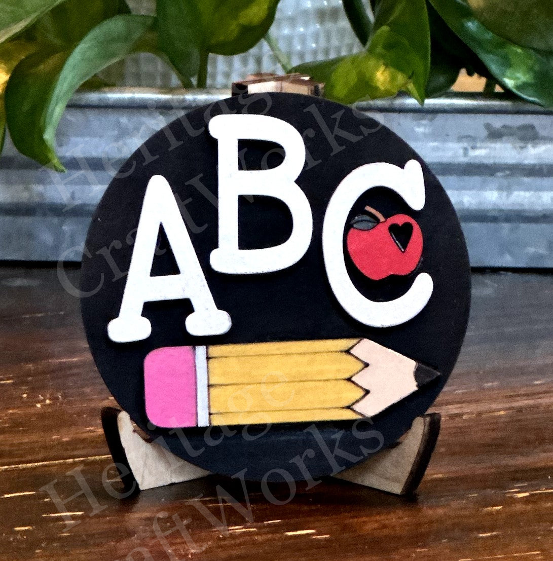 6" Round Inserts - SUMMER Collection (June, July, Aug)