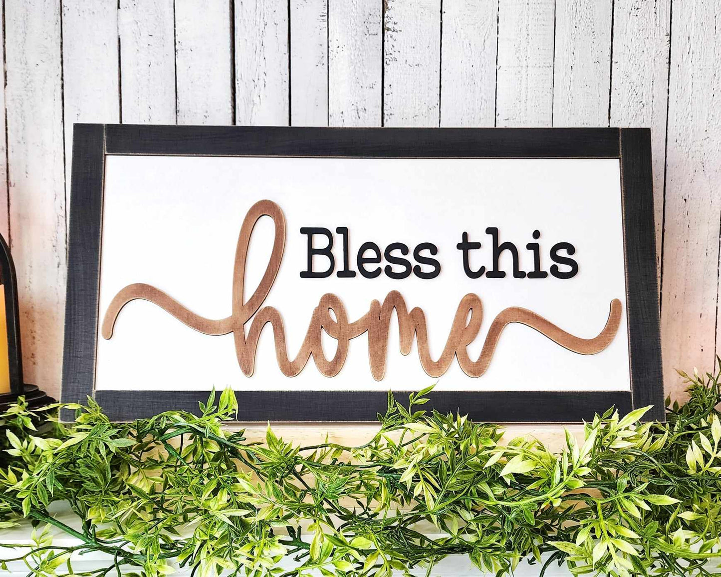Sweet Home Sentiments Sign