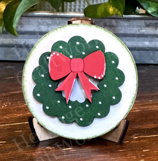 3" Round Inserts - CHRISTMAS Collection