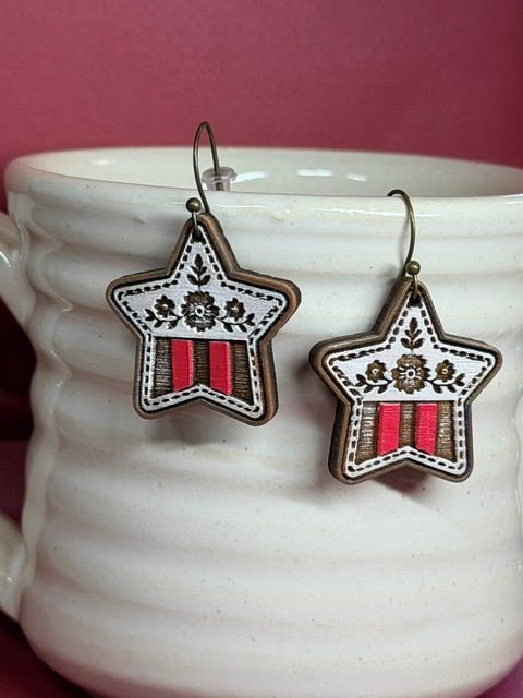 Americana Earrings | 250th Birthday | 4th Of July Style