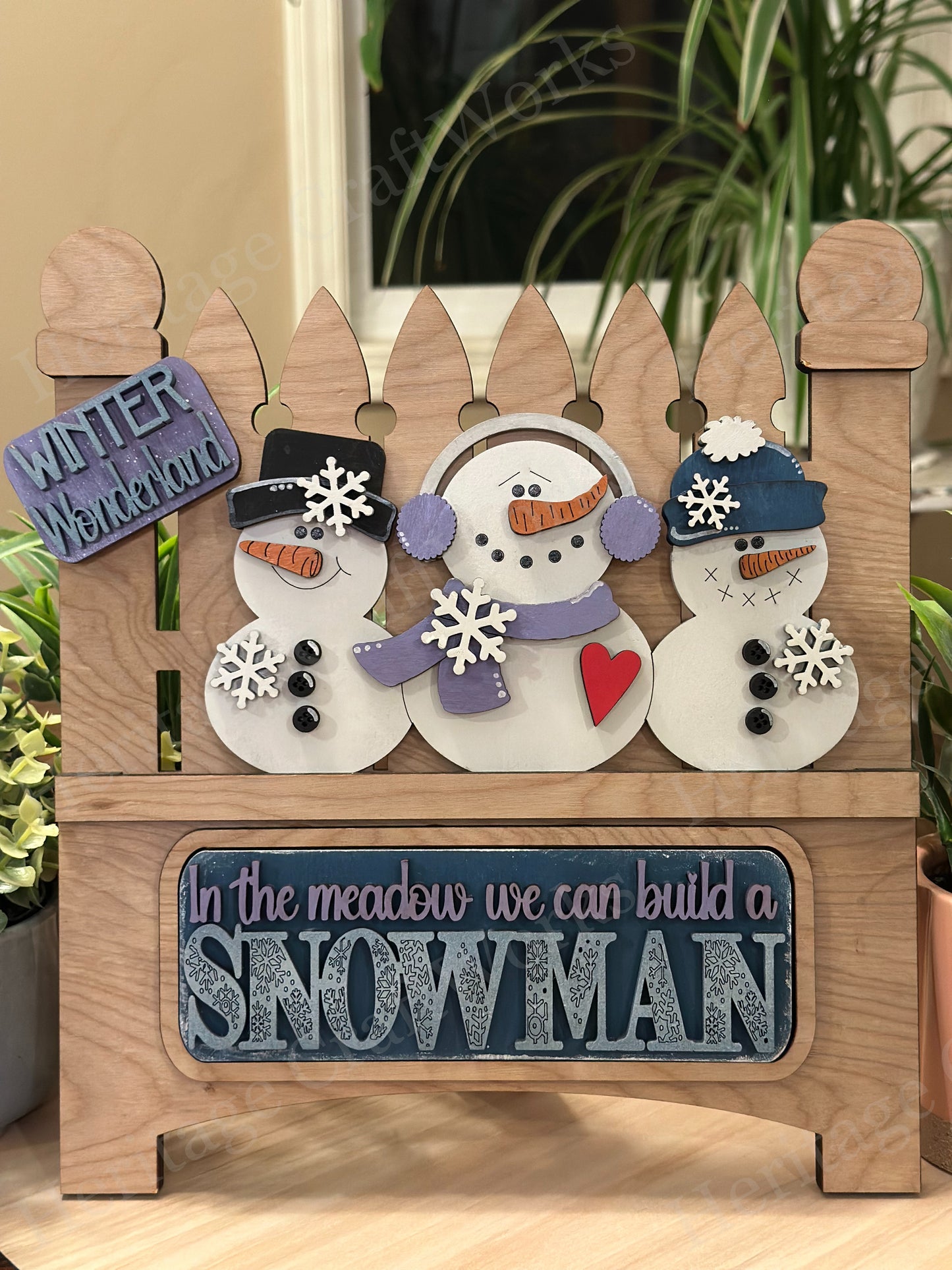 Winter Wonderland Snowmen Add on Set
