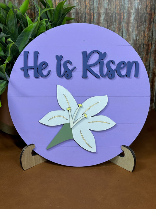 He Is Risen Sign Kit