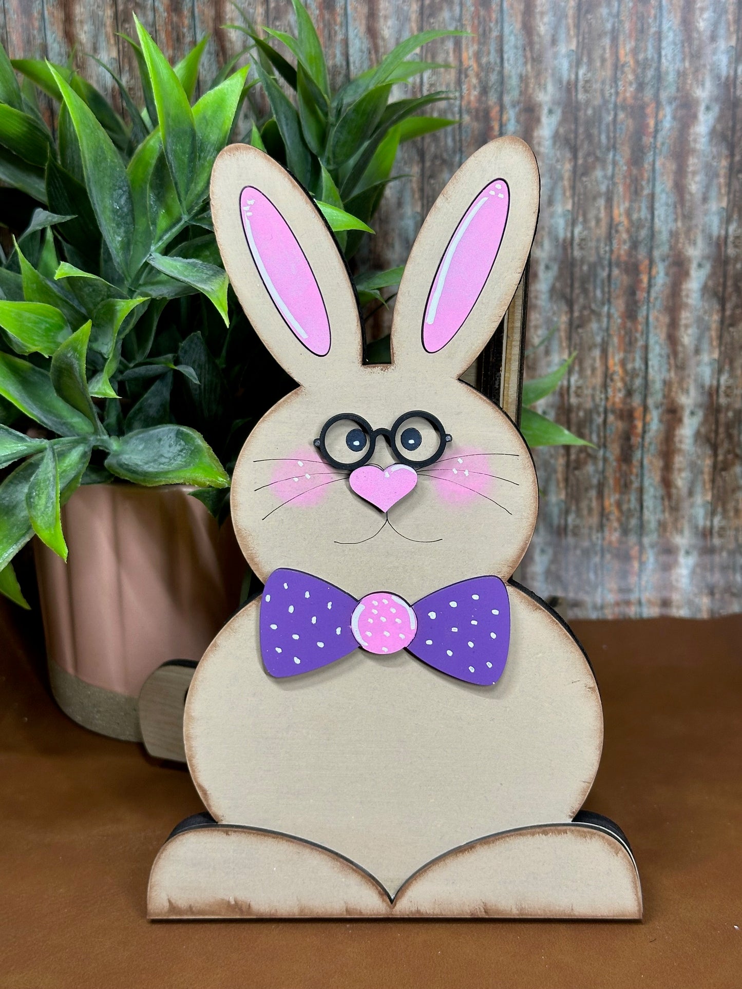 Bowtie Easter Bunny DIY Craft