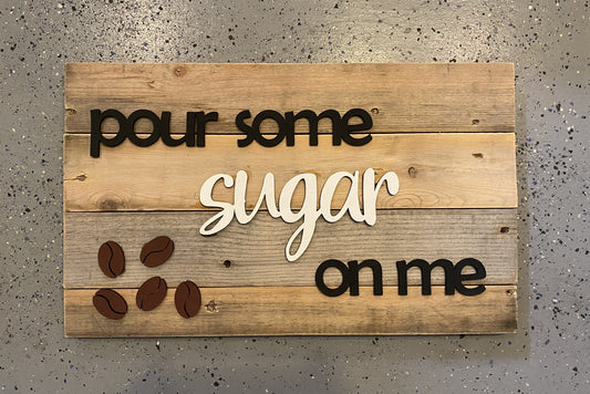 Sweet Coffee sign