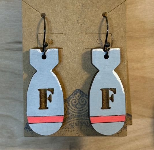 F-Bomb Earrings
