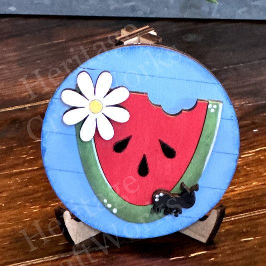 6" Round Inserts - SUMMER Collection (June, July, Aug)