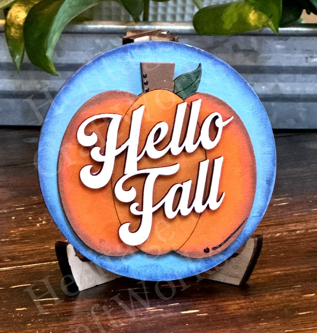 3" Round Inserts - FALL Collection (Sep - Nov)
