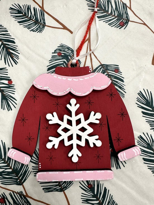 Ugly Sweater Ornaments